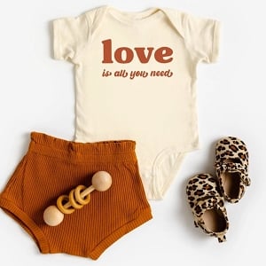 Love Is All You Need Onesie