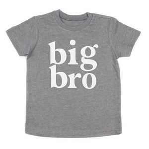 Grey Big Bro Tee