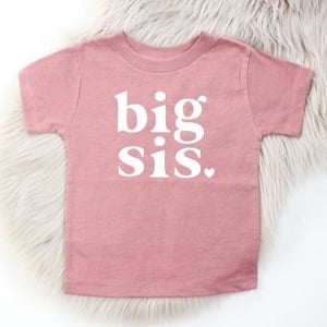 Big Sis Tee - Mauve