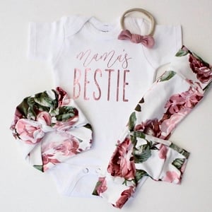 Exclusive Floral Mama's Bestie 