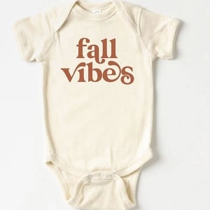 Fall Vibes Onesie 