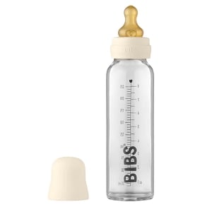 BIBS Baby Glass Bottle Complete Set 225ml - Ivory