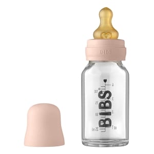 BIBS Baby Glass Bottle Complete Set - Blush