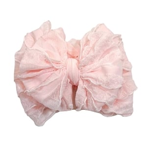 Ruffled Headband - Sweet Pink 