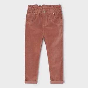 Mayoral Velvety Slouchy Pants