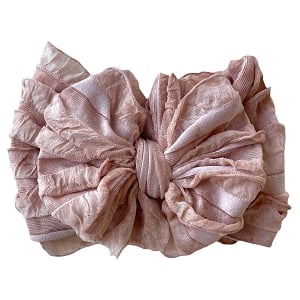 Ruffled Headband - Brulee Tie Dye 