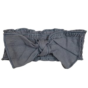 Moonstone Smocked Tied Headband 