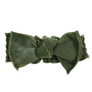Forest Smocked Tied Headband