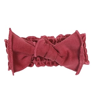 Appleberry Smocked Tied Headband 