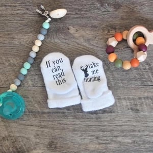 Take me Hunting Baby Socks
