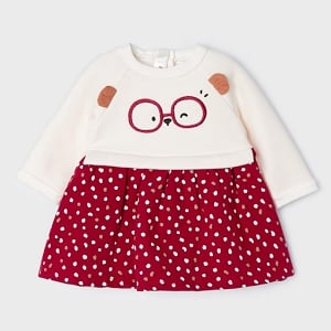 Mistletoe Fleece Dress