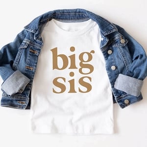 Big Sis Tee - Camel