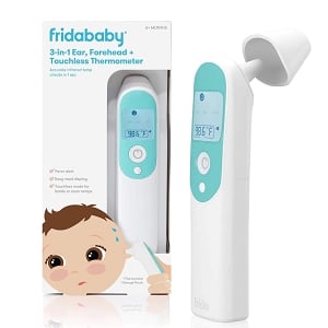 3-in-1 Ear, Forehead + Touchless Infrared Thermometer