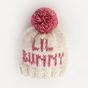   Lil Bunny Pink Beanie Hat