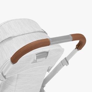 UPPABaby Leather Handlebar Cover for Vista - Saddle