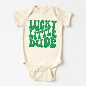 Lucky Little Dude Onesie 