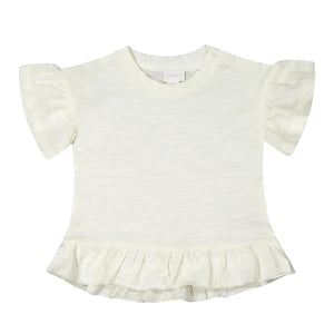 Jamie Kay Courtney Ruffle Top - Milk