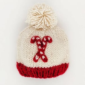 Candy Cane Beanie Hat