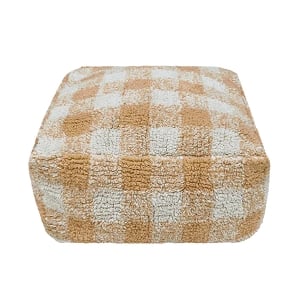 POUF VICHY - HONEY