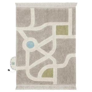WASHABLE PLAY RUG ECOCITY