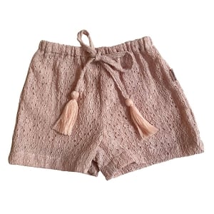 Mauve Lace Shorts 