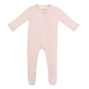 Kyte Baby Zippered Footie - Blush