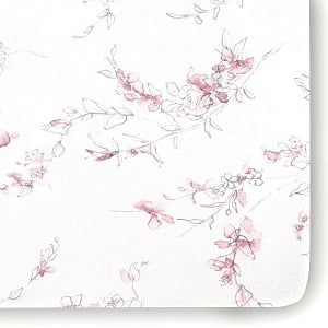 Oilo Bella Floral Crib Sheet 