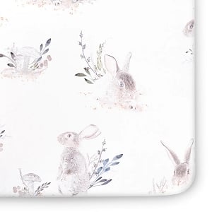 Oilo Cottontail Crib Sheet 