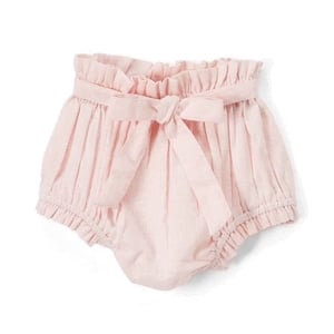 Linen Tie Bloomer - Pink