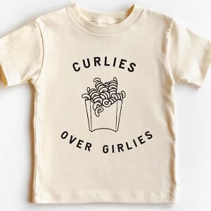 Curlies Over Girlies Tee