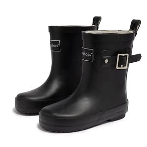 Captain Peabody Rain Boots - Black