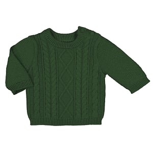 Mayoral Long Sleeve Knitted Sweater - Pine