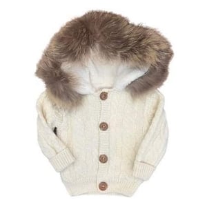 Fur Sweater - Cream
