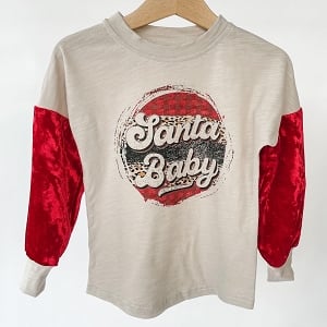 Santa Baby Graphic Tee
