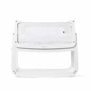SnuzPod4 Bedside Bassinet - White