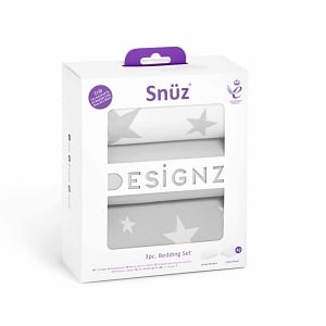 SnuzPod 3pc. Bedding Set - Grey Star