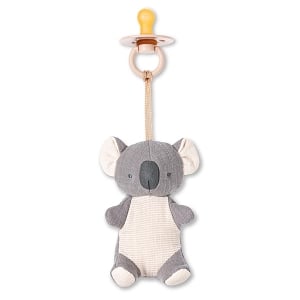 Bitzy Pal Koala Natural Rubber Pacifier & Stuffed Animal