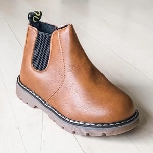 Slip-On Boots - Brown