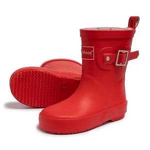 Archie Rain Boots - Red