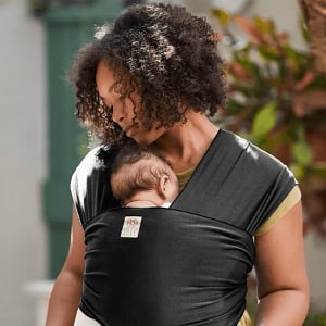 LillieBaby Dragonfly Wrap - Black