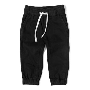 LB Cotton Twill Jogger - Black