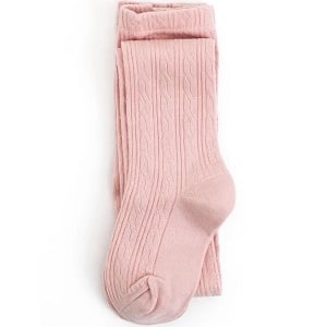 Cable Knit Tights - Ballet
