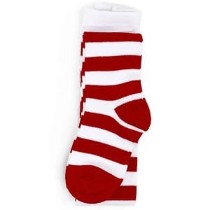 Stripe Knit Tights - Peppermint 