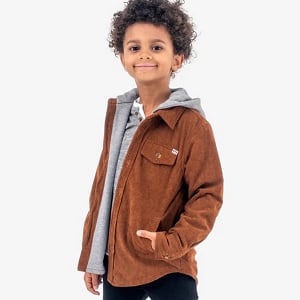 Appaman Glen Hooded Shirt - Sierra