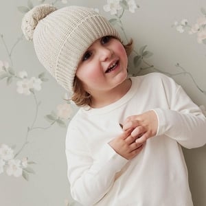 Jamie Kay Aurelie Beanie - Light Oatmeal Marle