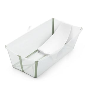Stokke Flexi Bath Support & Bath X-Large Bundle - Translucent Green