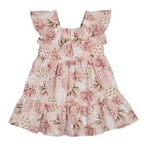 Mayoral Pineapple Printed Dress