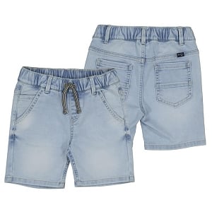 Mayoral Soft Denim Shorts - Light Wash