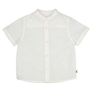Mayoral Button Up Tee - White
