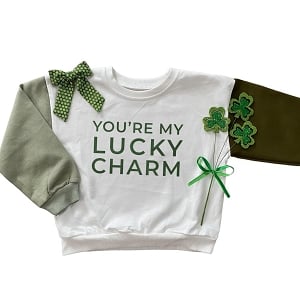 You're My Lucky Charm Kids St. Patrick's Day Sweatshirt